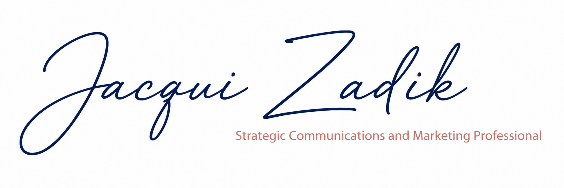 Jacqui Zadik, Strategic Communications and Marketing Professional